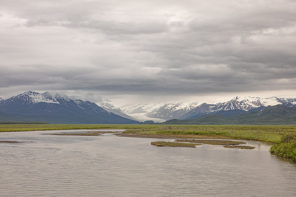 Maclaren River & Glacier, Denali Highway, Alaska